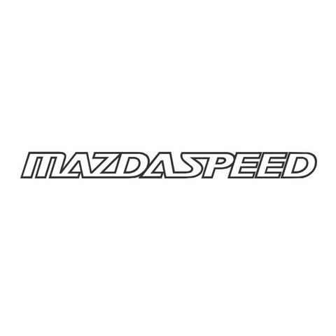 Mazdaspeed Outline Sticker